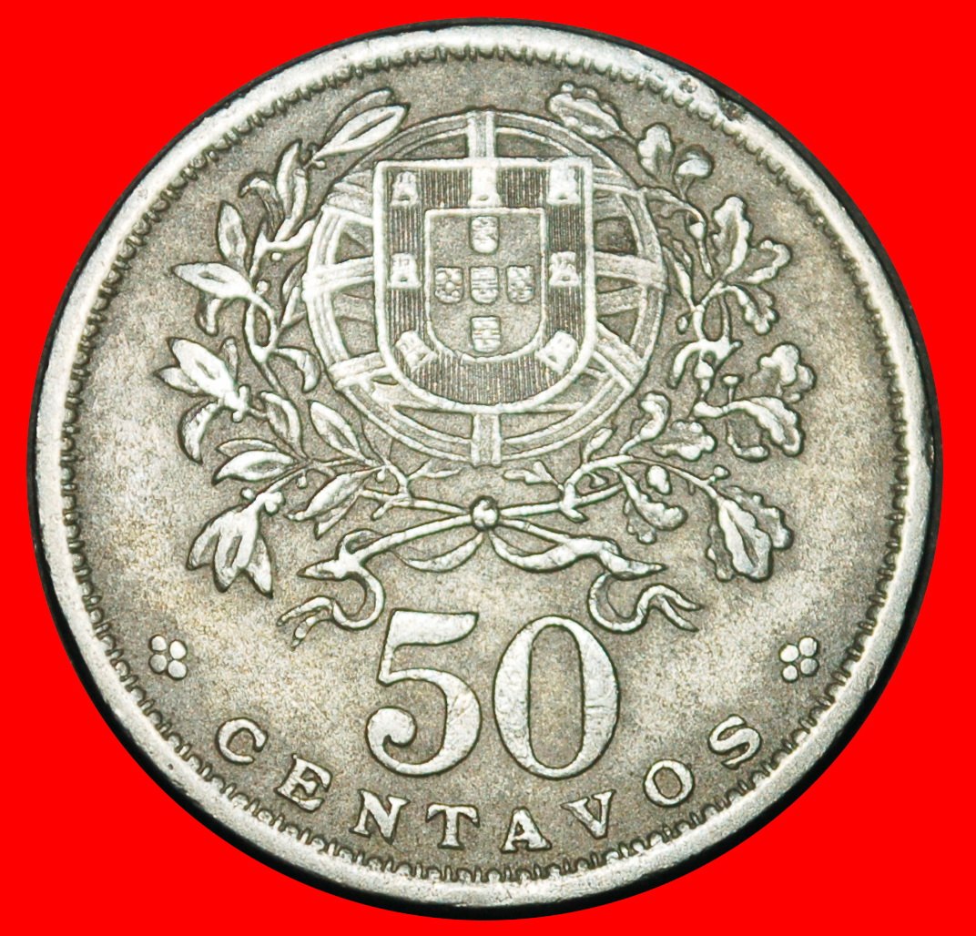  Ⰺ LIBERTY (1927-1968): PORTUGAL ★ 50 CENTAVOS 1957!★LOW START ★ NO RESERVE!   