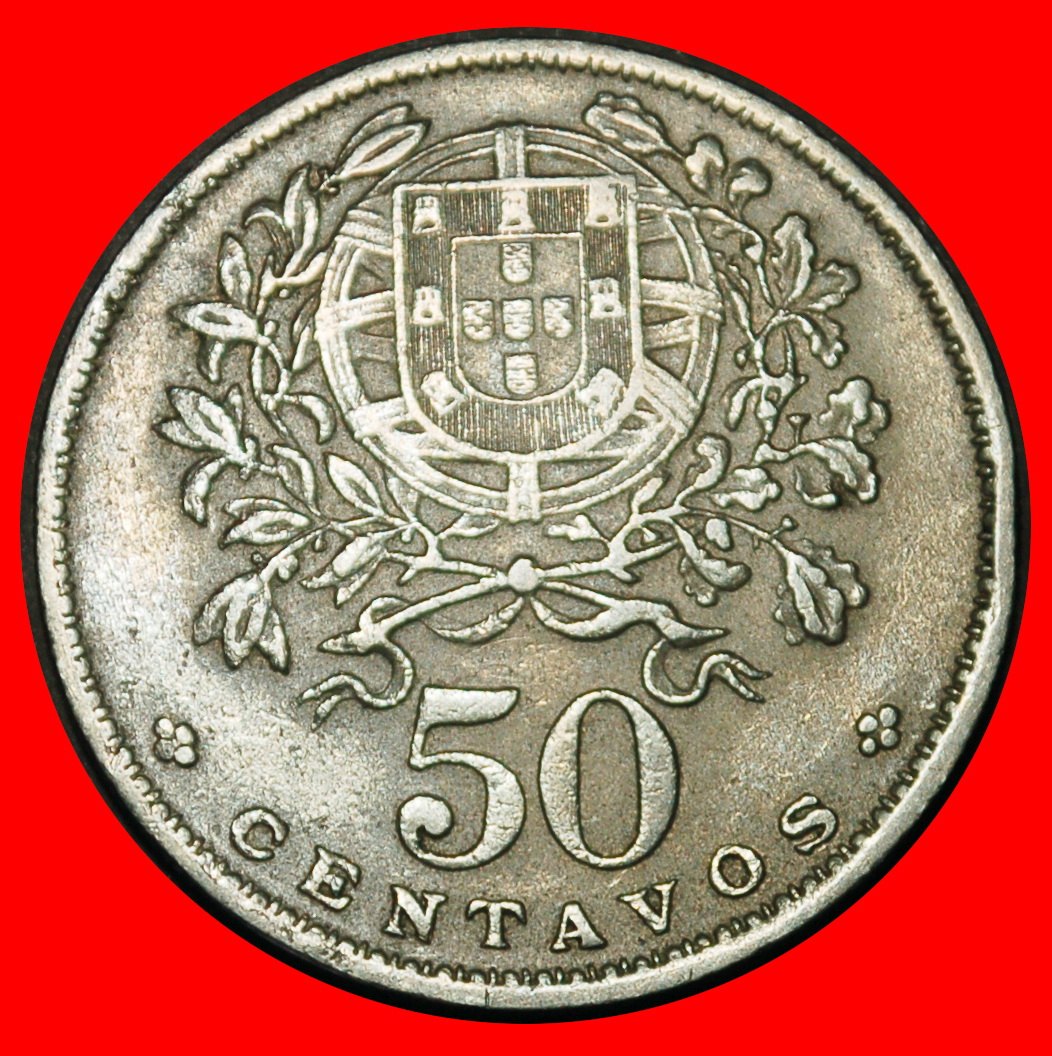  Ⰺ LIBERTY (1927-1968): PORTUGAL ★ 50 CENTAVOS 1961! ★LOW START ★ NO RESERVE!   