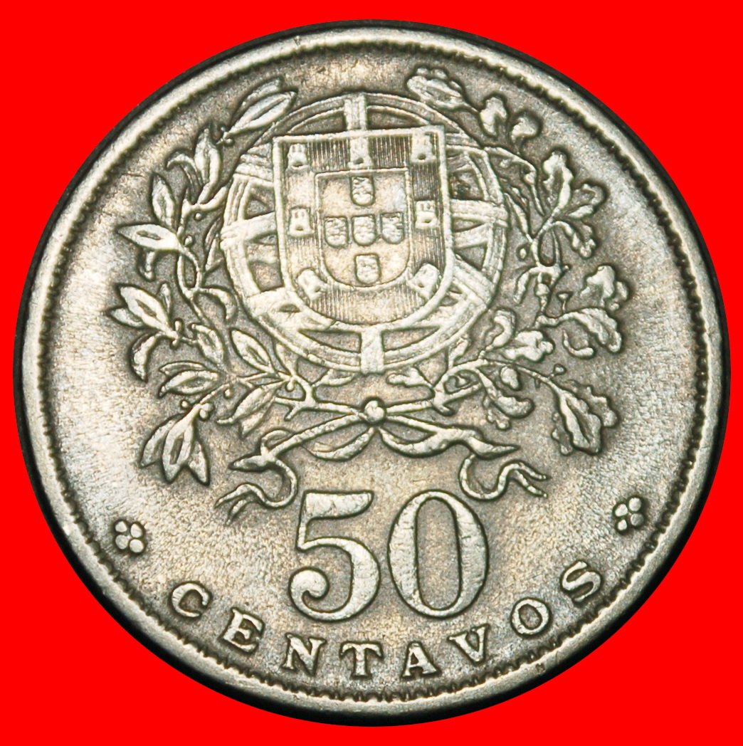  Ⰺ LIBERTY (1927-1968): PORTUGAL ★ 50 CENTAVOS 1965! ★LOW START ★ NO RESERVE!   