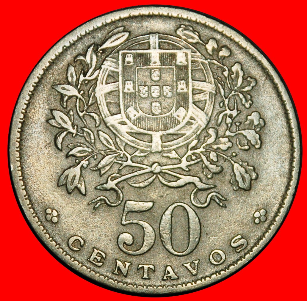  Ⰺ LIBERTY (1927-1968): PORTUGAL ★ 50 CENTAVOS 1959! ★LOW START ★ NO RESERVE!   