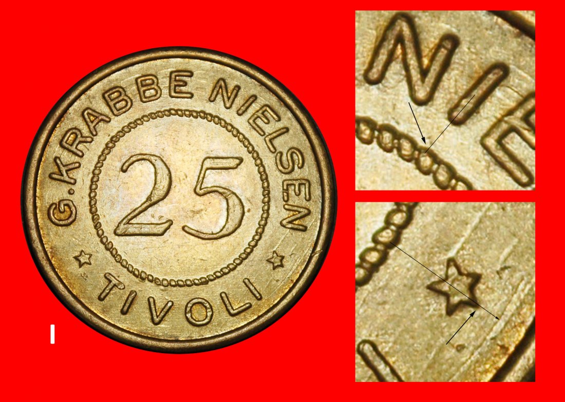  Ⰺ TIVOLI: DENMARK ★ 25 ORE 1950–1970! G. KRABBE NIELSEN★LOW START ★ NO RESERVE!   