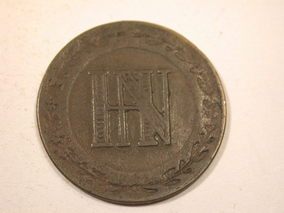 K01 Westfalen 2 Cent 1812 in ss/ss+   Originalbilder   