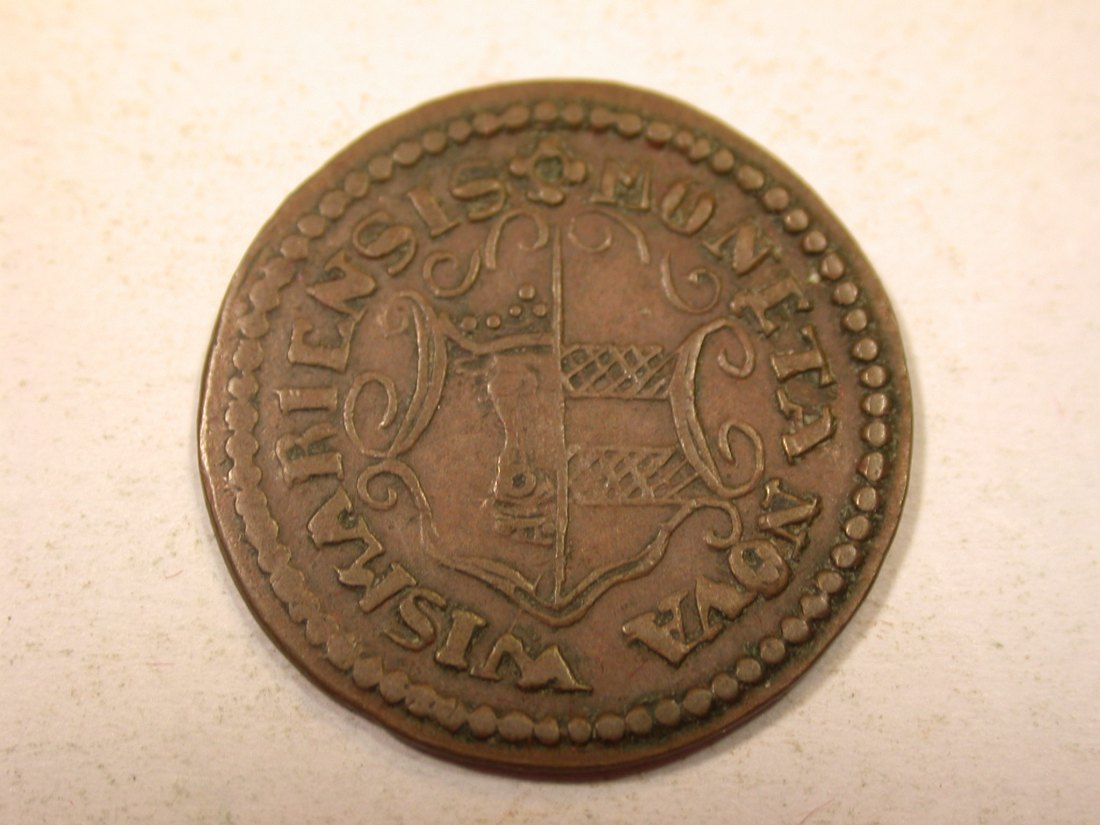  K01 Wismar 3 Pfennig 1835 in ss     Originalbilder   