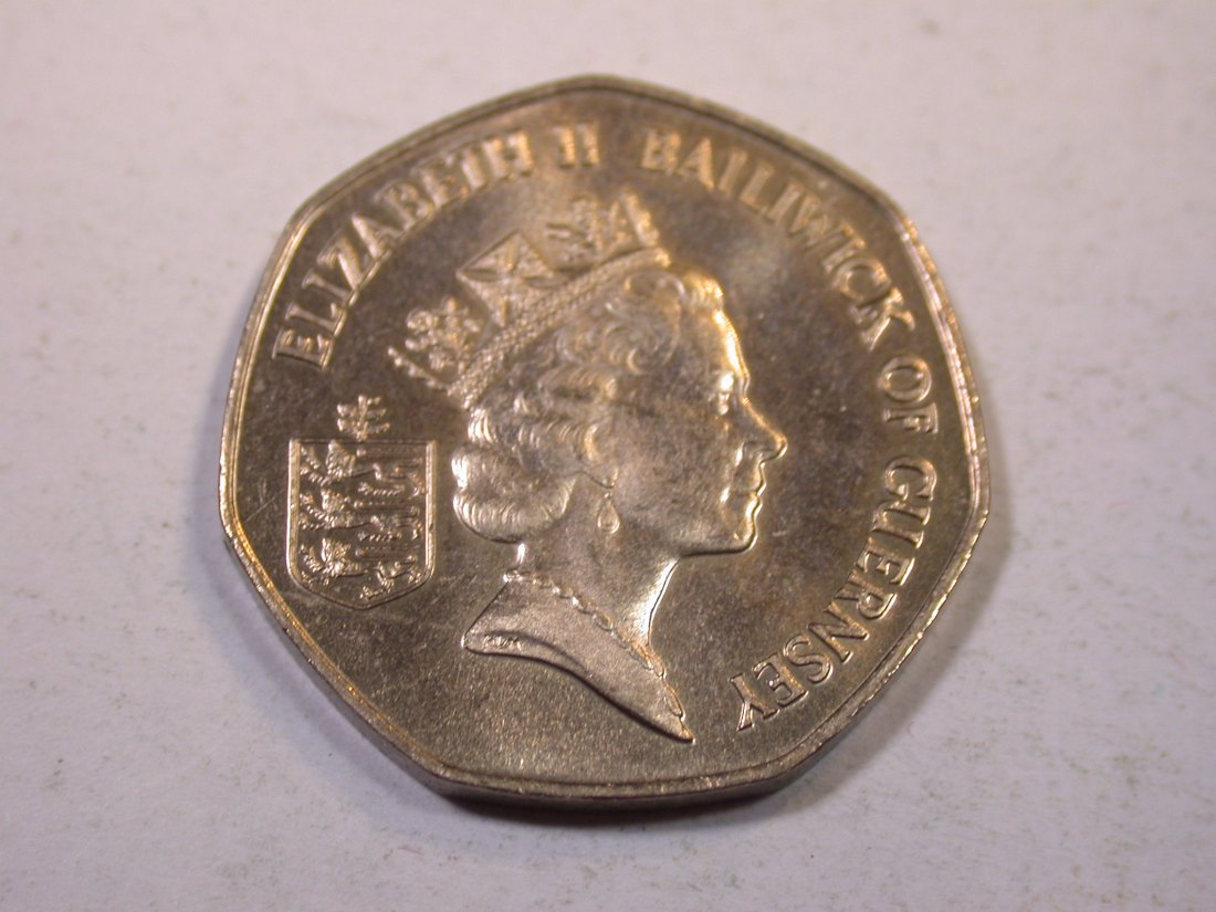  K01 Guernsey  20 Pence 1985 in unc      Originalbilder   