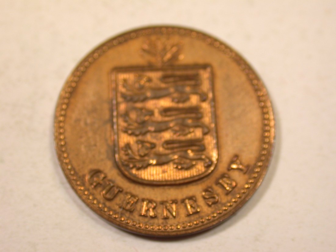 K01 Guernsey  1 Double 1938 in vz-st/f.st     Originalbilder   