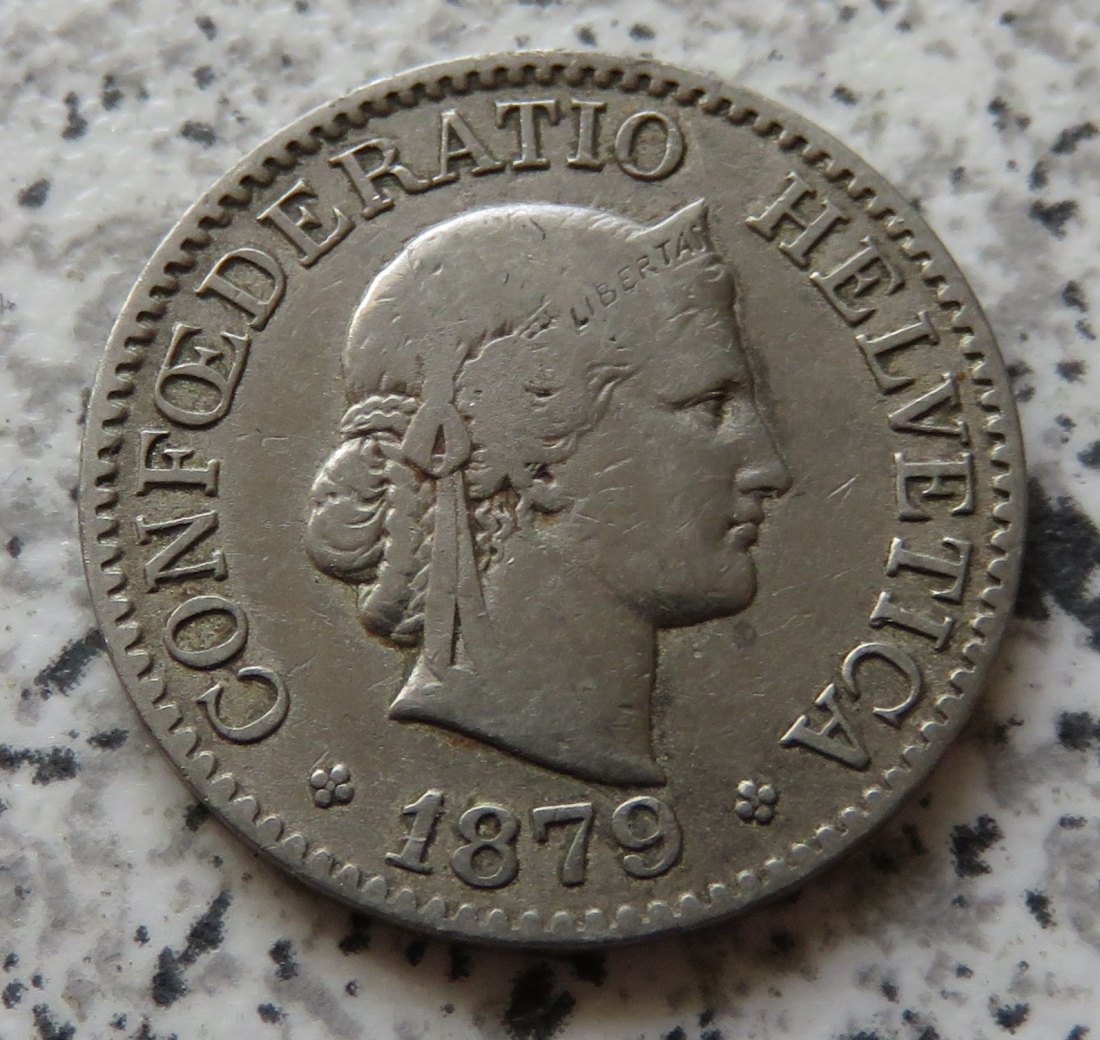  Schweiz 10 Rappen 1879   
