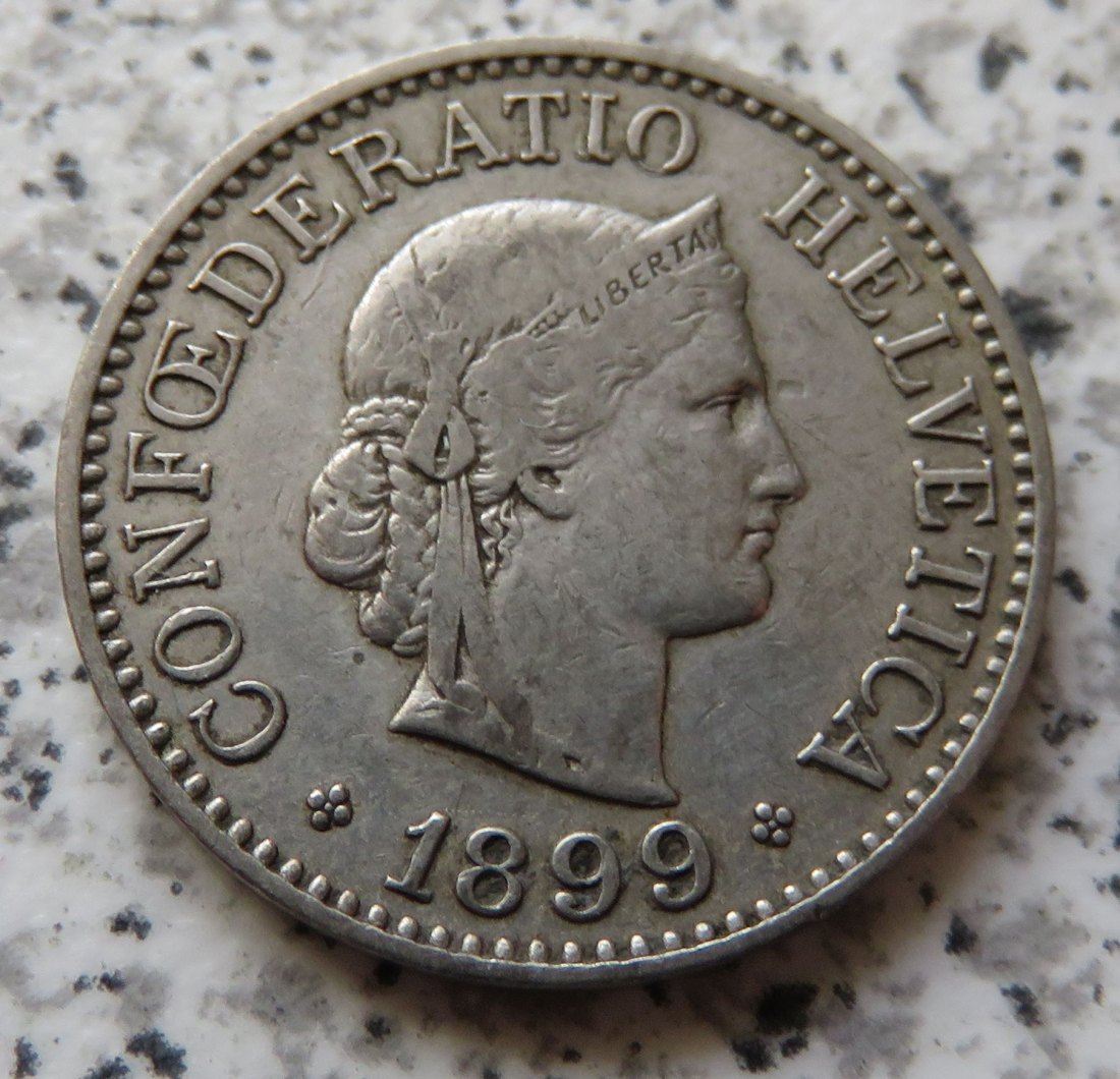 Schweiz 10 Rappen 1899   