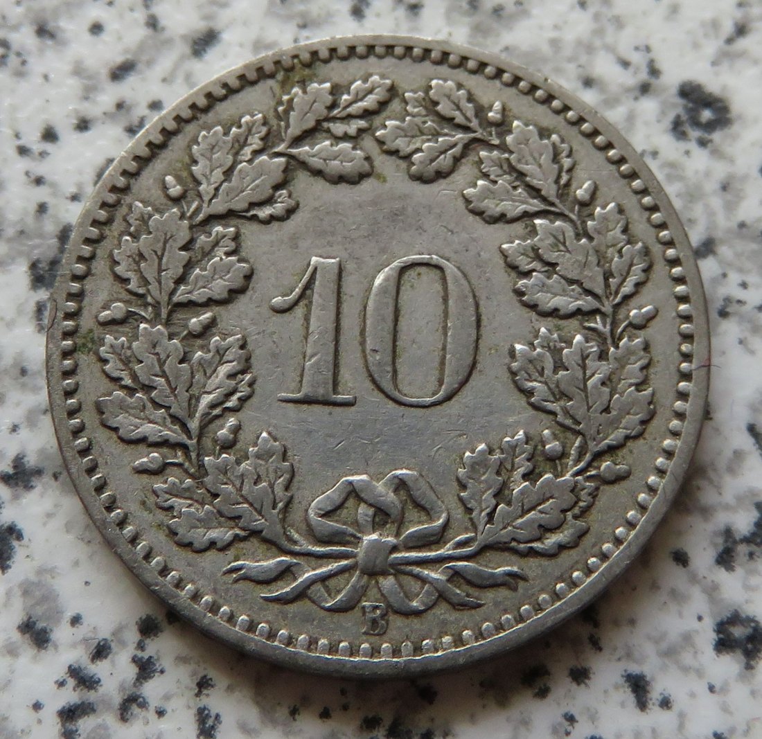  Schweiz 10 Rappen 1899   