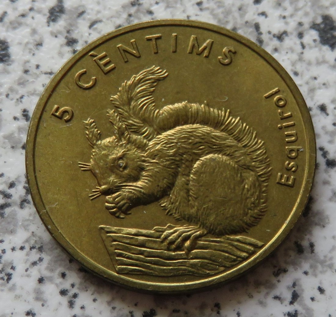  Andorra 5 Centims 2002   