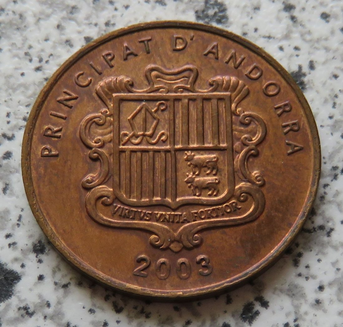  Andorra 5 Centims 2003   
