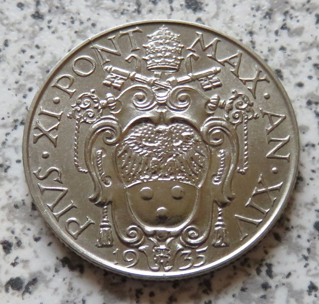  Vatikan 1 Lire 1935   