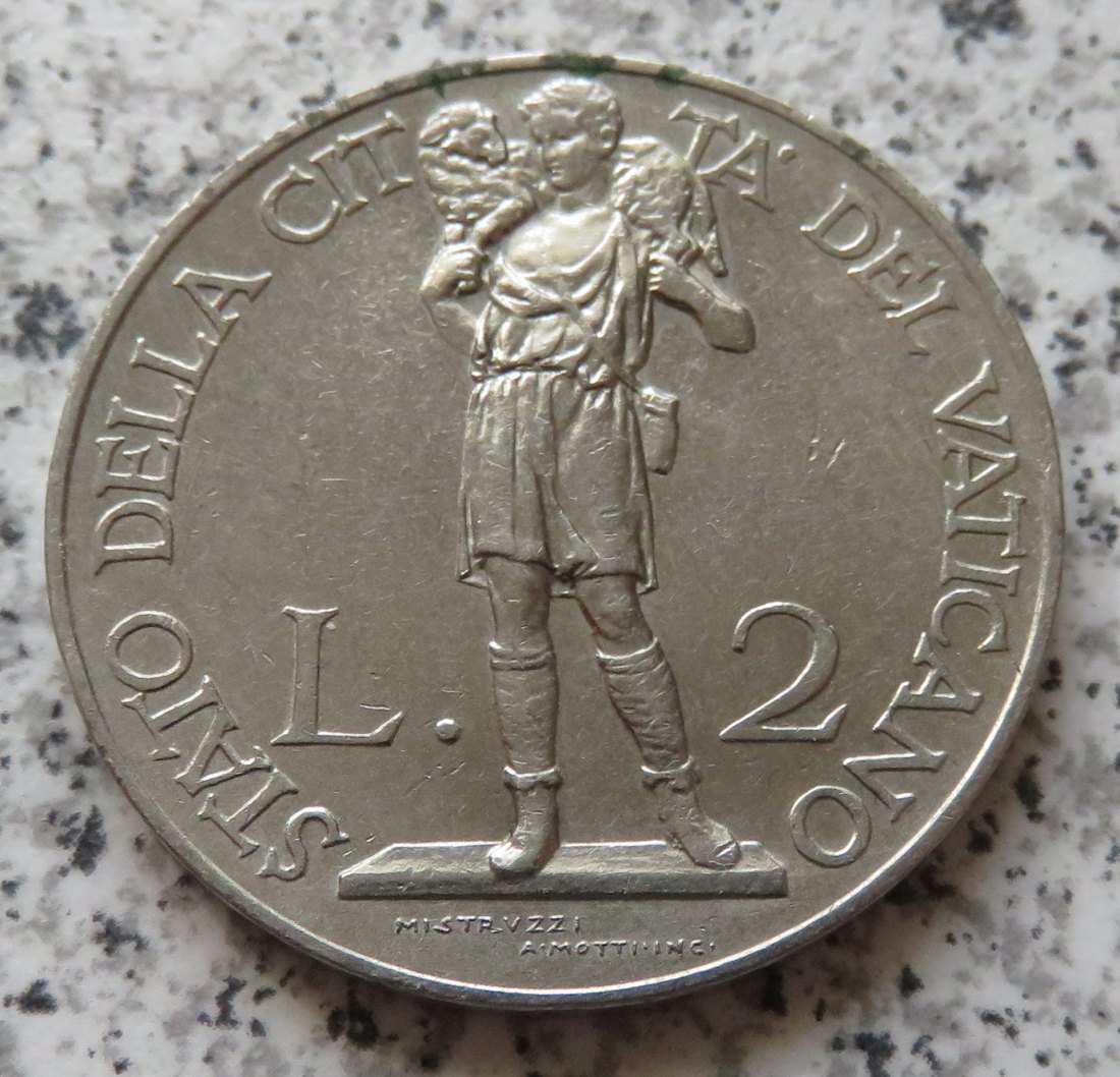  Vatikan 2 Lire 1935   