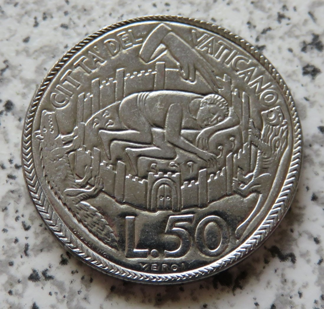  Vatikan 50 Lire 1975   