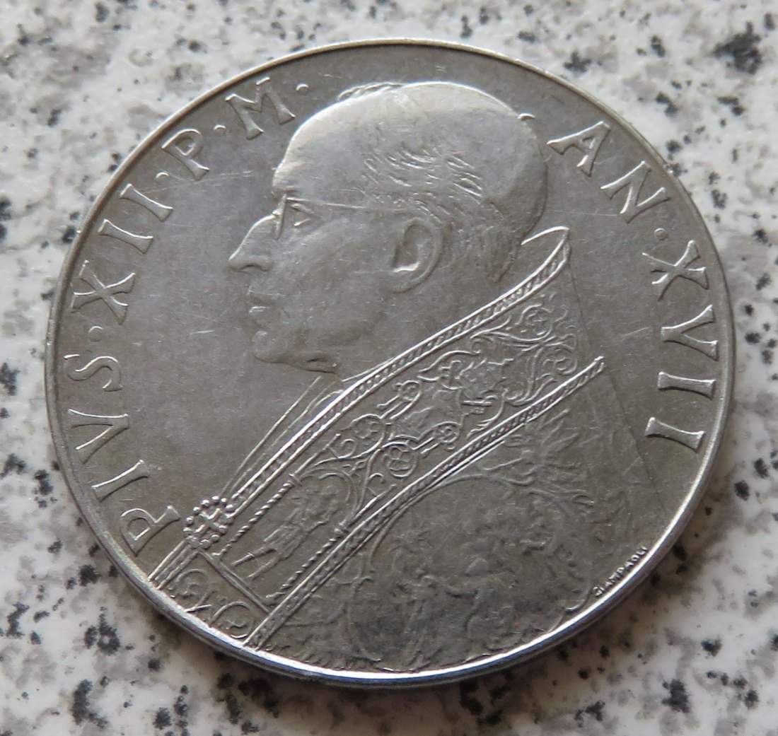  Vatikan 100 Lire 1955   
