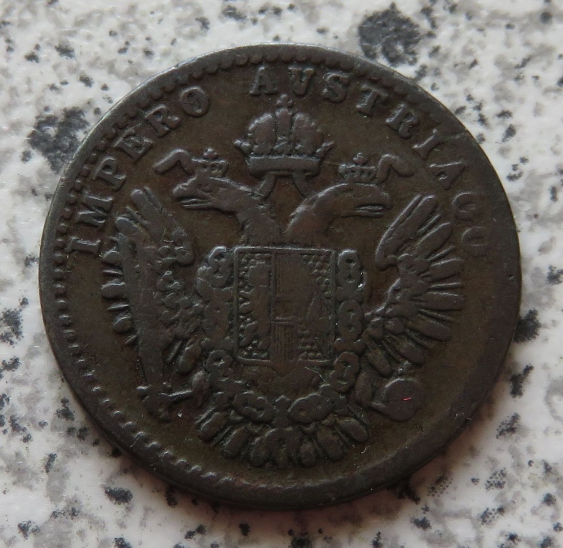  Lombardei und Venetien 3 Centesimi 1852 V   