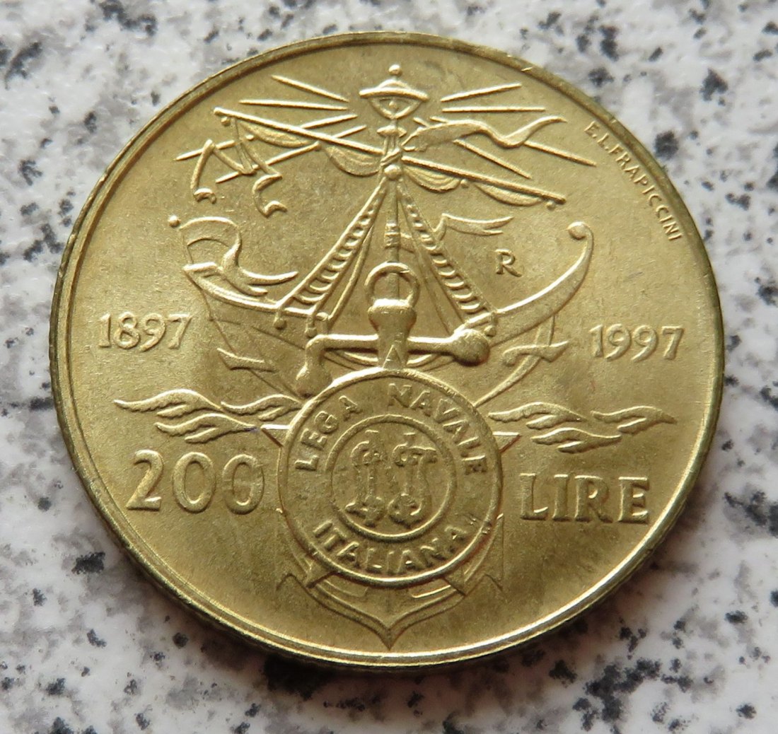  Italien 200 Lire 1997   