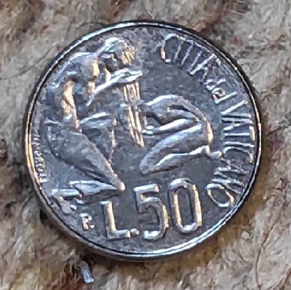  Vatikan 50 Lire 1991   