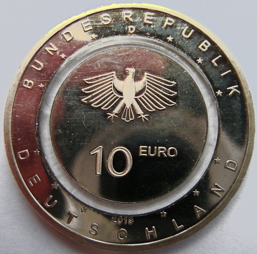  BRD 10 Euro 2019 D   