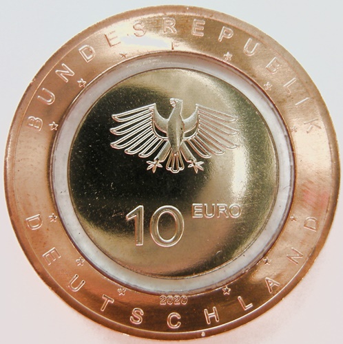  BRD 10 Euro 2020 F   