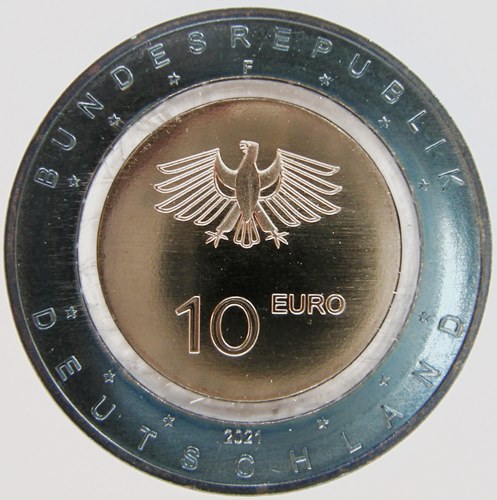 BRD 10 Euro 2021 F   