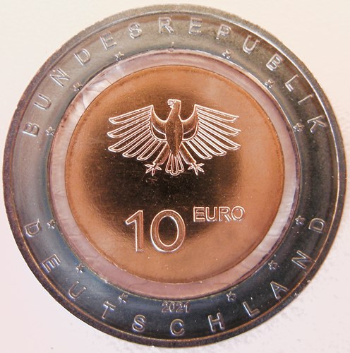  BRD 10 Euro 2021 J   