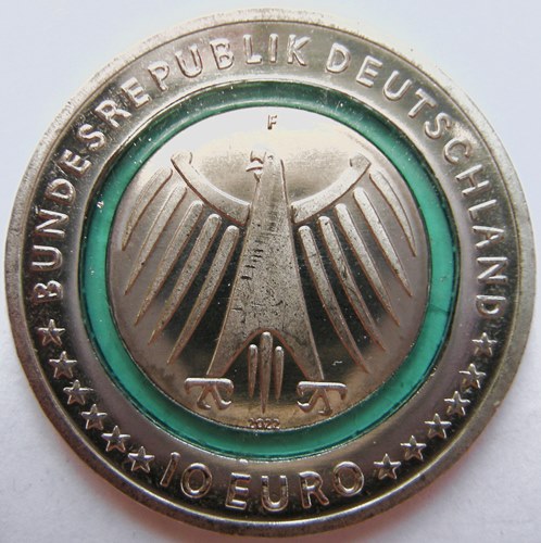  BRD 10 Euro 2022 F   