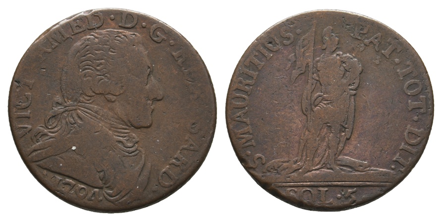  Ausland; Italien; Kleinmünze 1794   