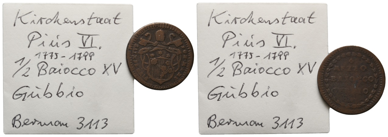  Ausland; Italien; Kleinmünze   