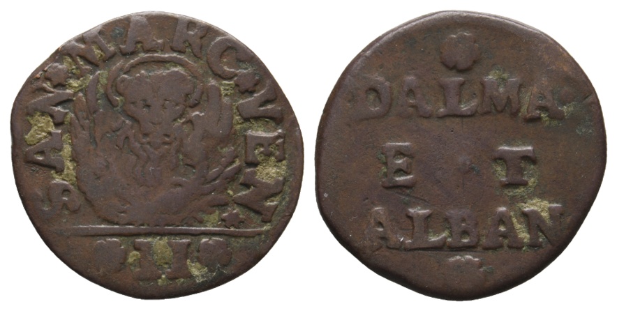  Ausland; Italien; Venedig für Dalmatien & Albanien, Kleinmünze   