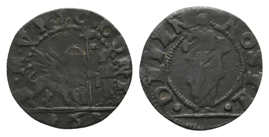  Ausland; Italien; Venedig Contarini; 1/2 Soldo   