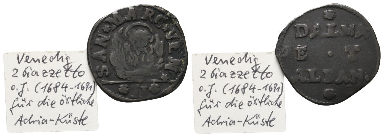  Ausland; Italien; Venedig; Kleinmünze   