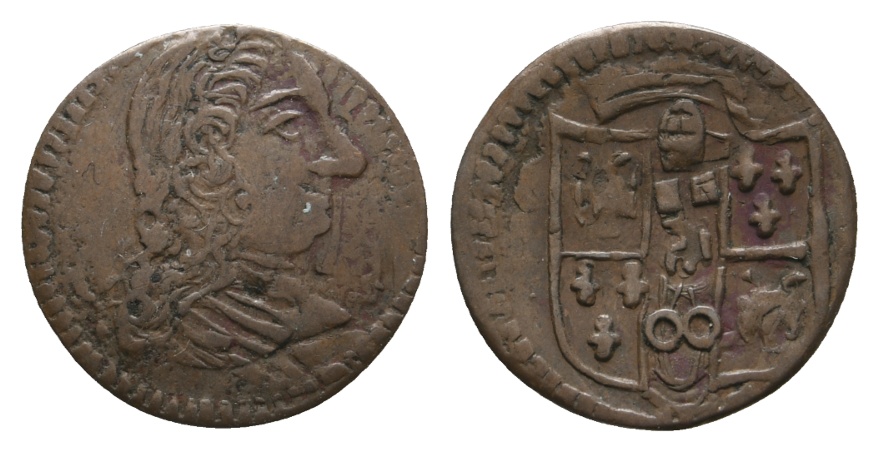  Ausland; Italien; Sardinien; Kleinmünze   