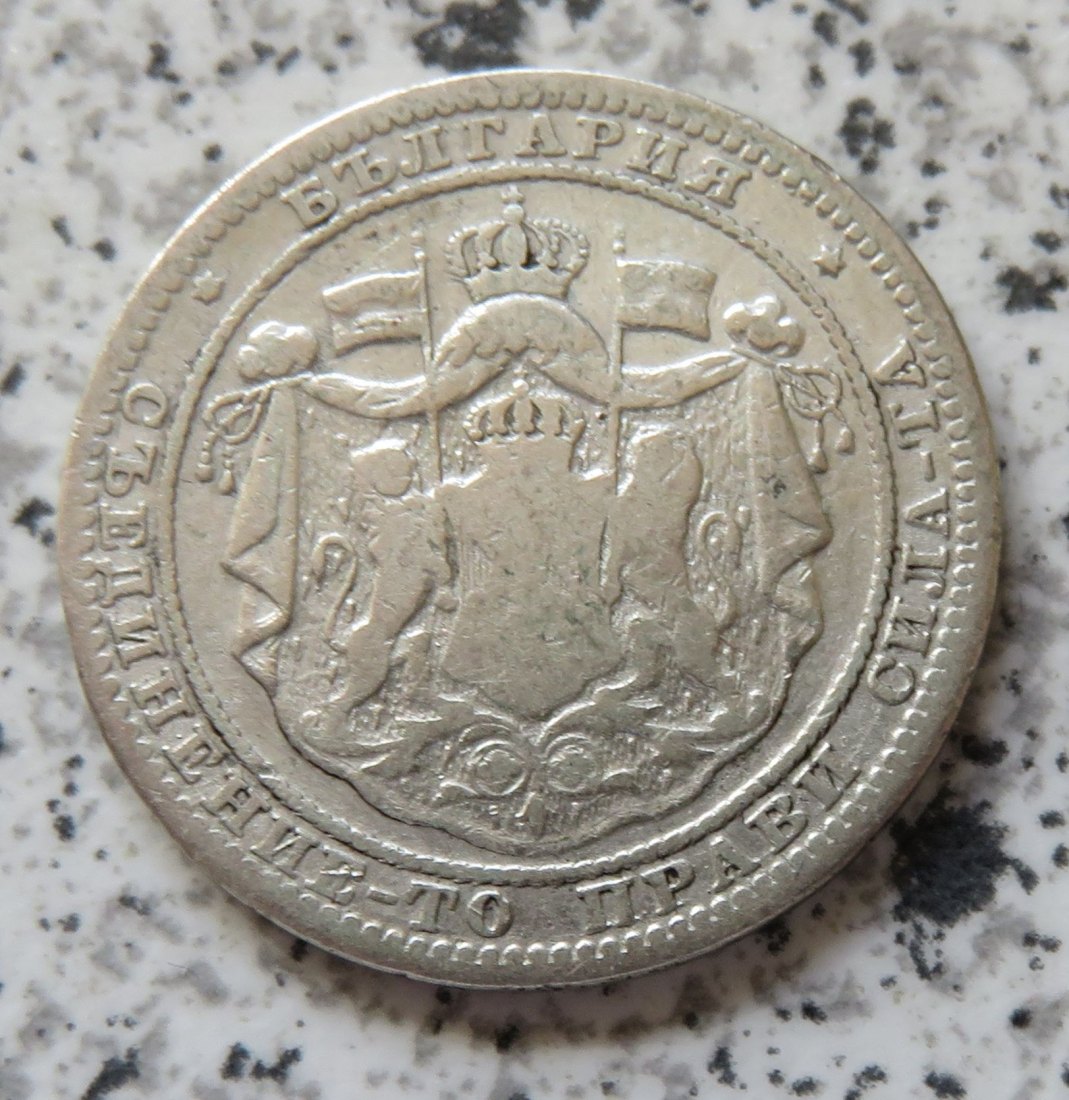  Bulgarien 1 Lew 1882   