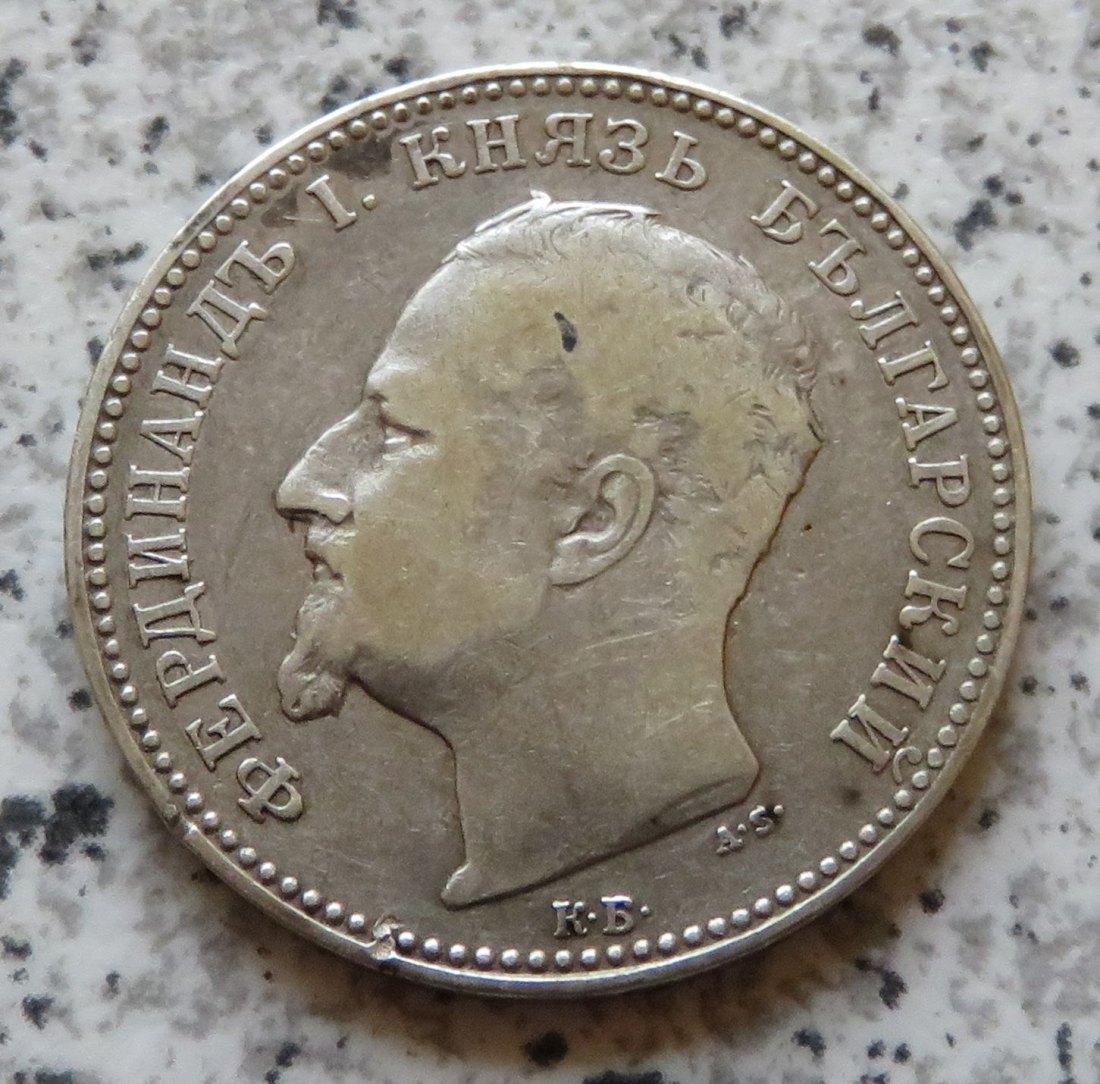  Bulgarien 1 Lew 1891   