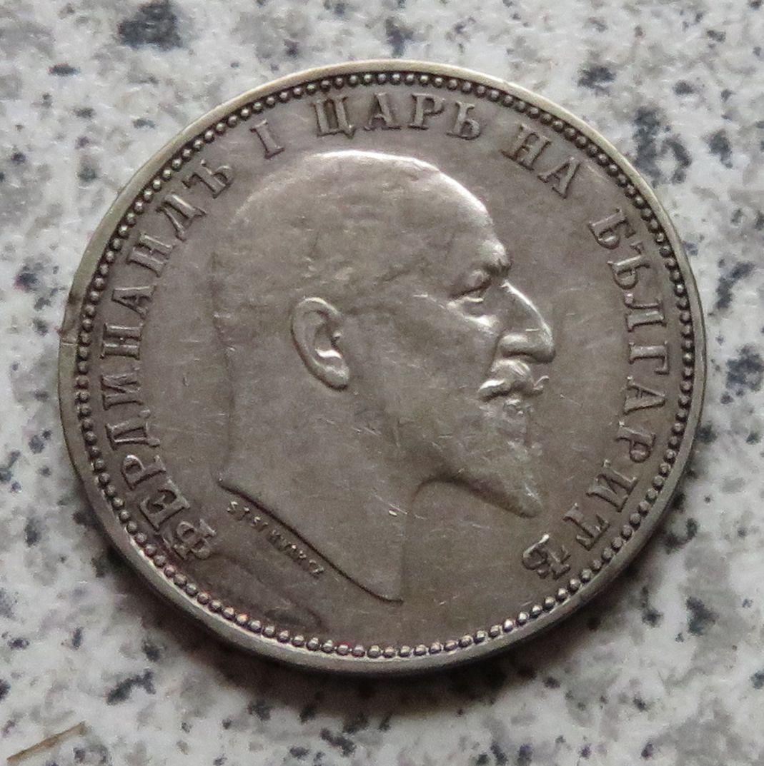  Bulgarien 1 Lew 1910   