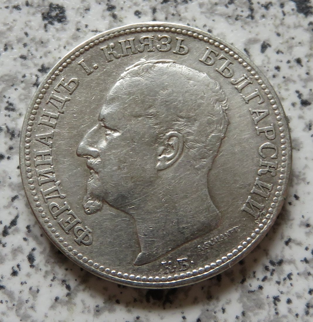  Bulgarien 2 Lewa 1891   