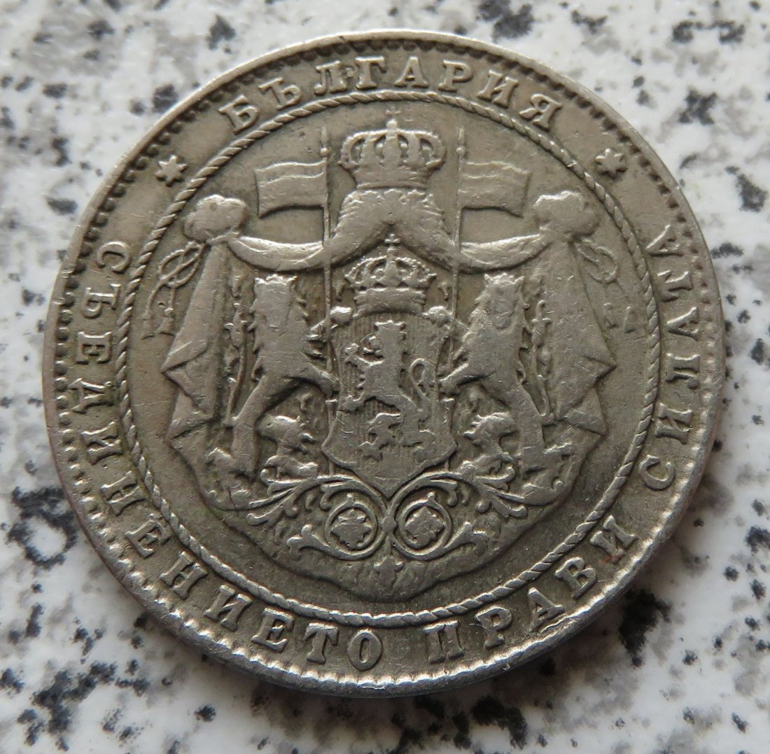  Bulgarien 2 Lewa 1925, Poissy   
