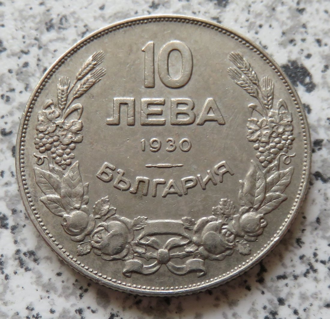  Bulgarien 10 Lewa 1930   