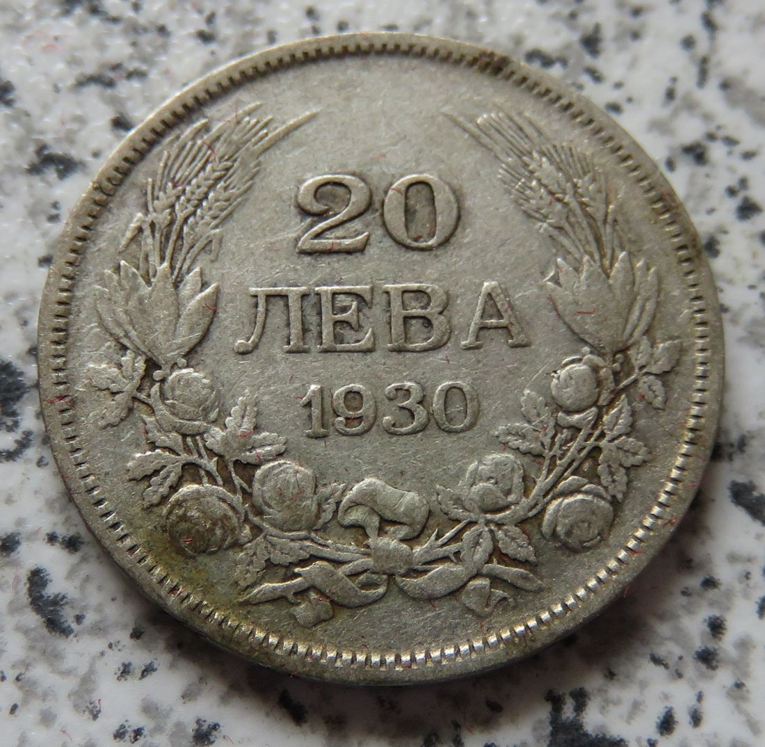  Bulgarien 20 Lewa 1930   