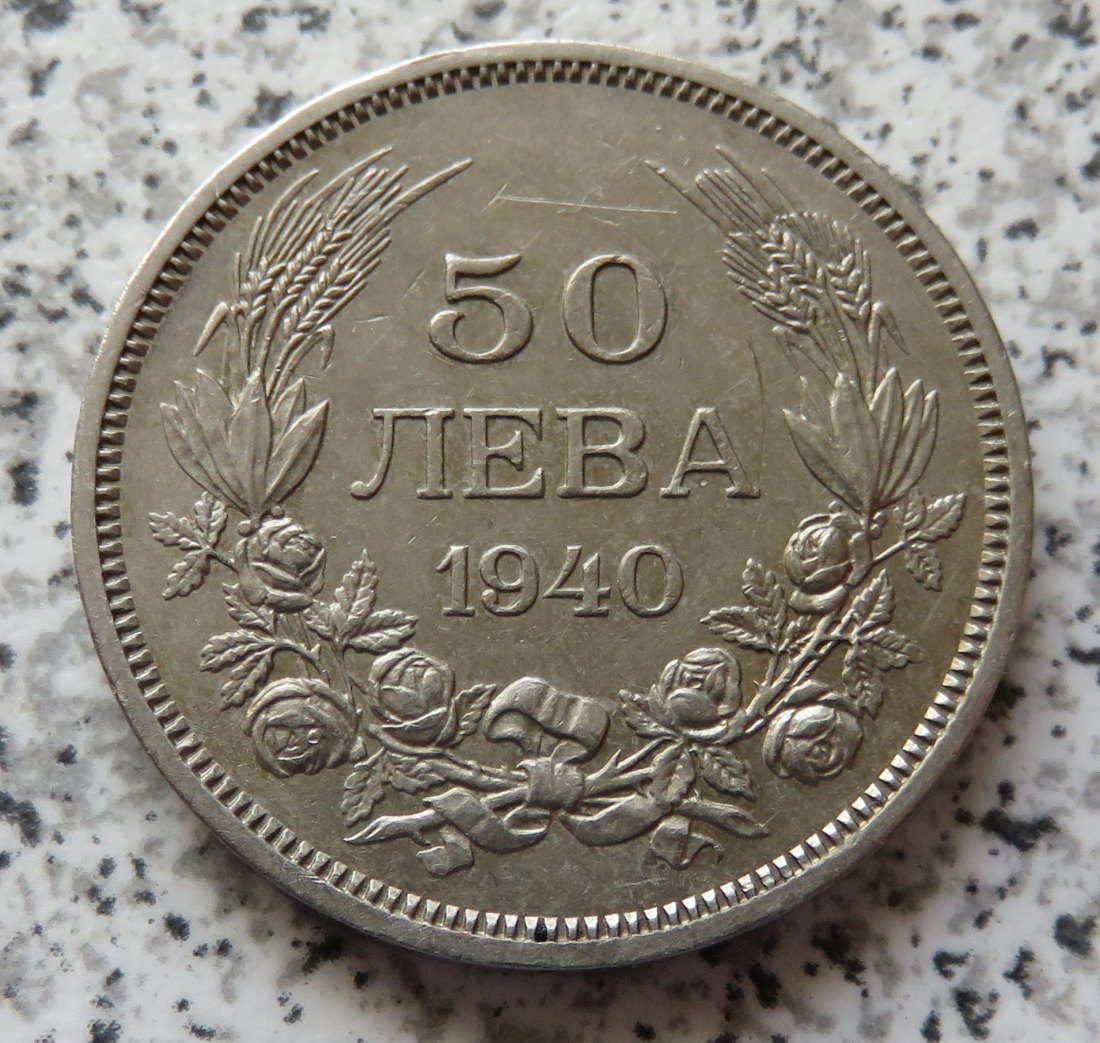  Bulgarien 50 Lewa 1940 A   