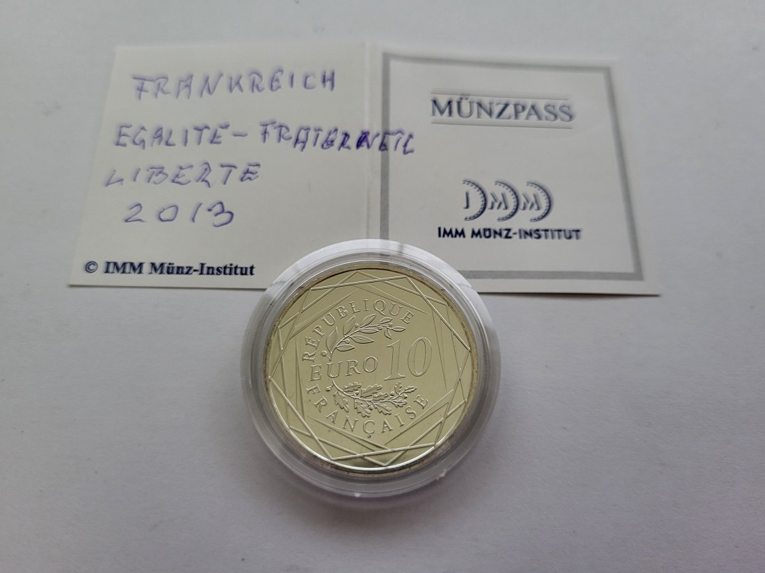 10 Euro 2013 Herkules silber 500/10g Frankreich Spittalgold9800 (3469   