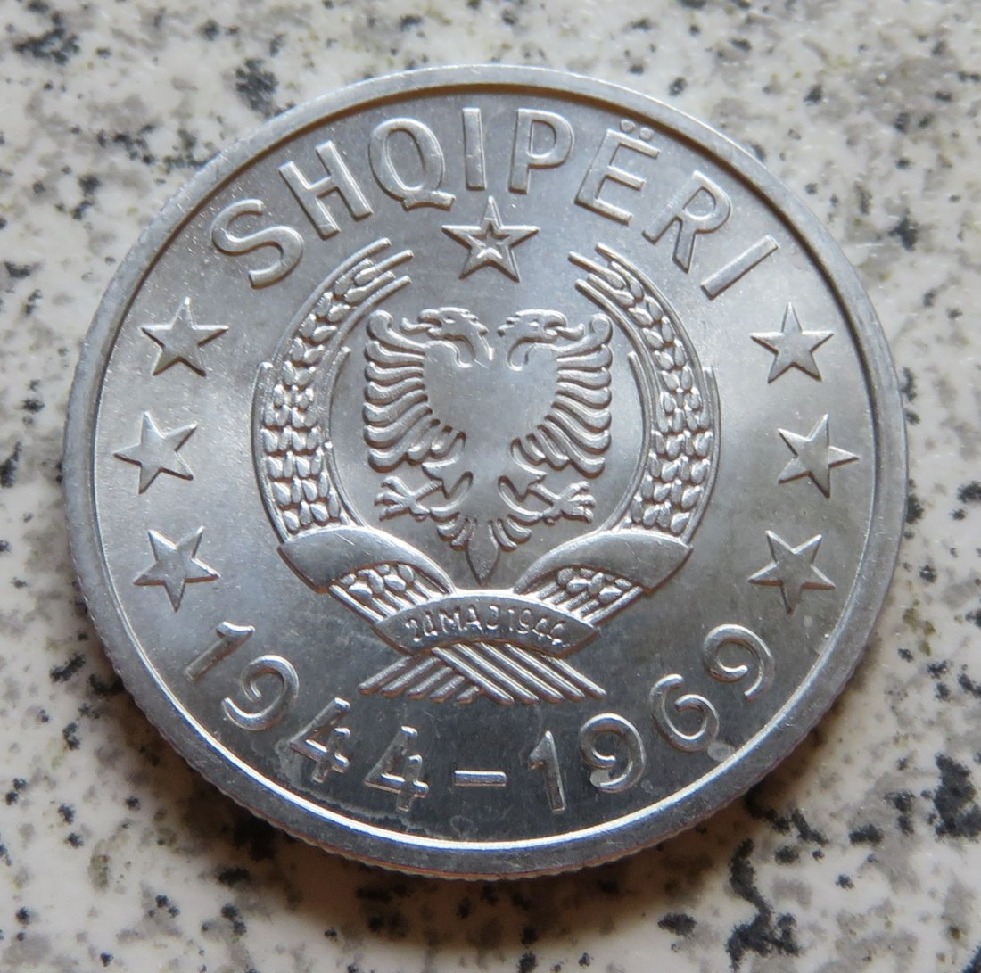  Albanien 50 Qindarka 1969   