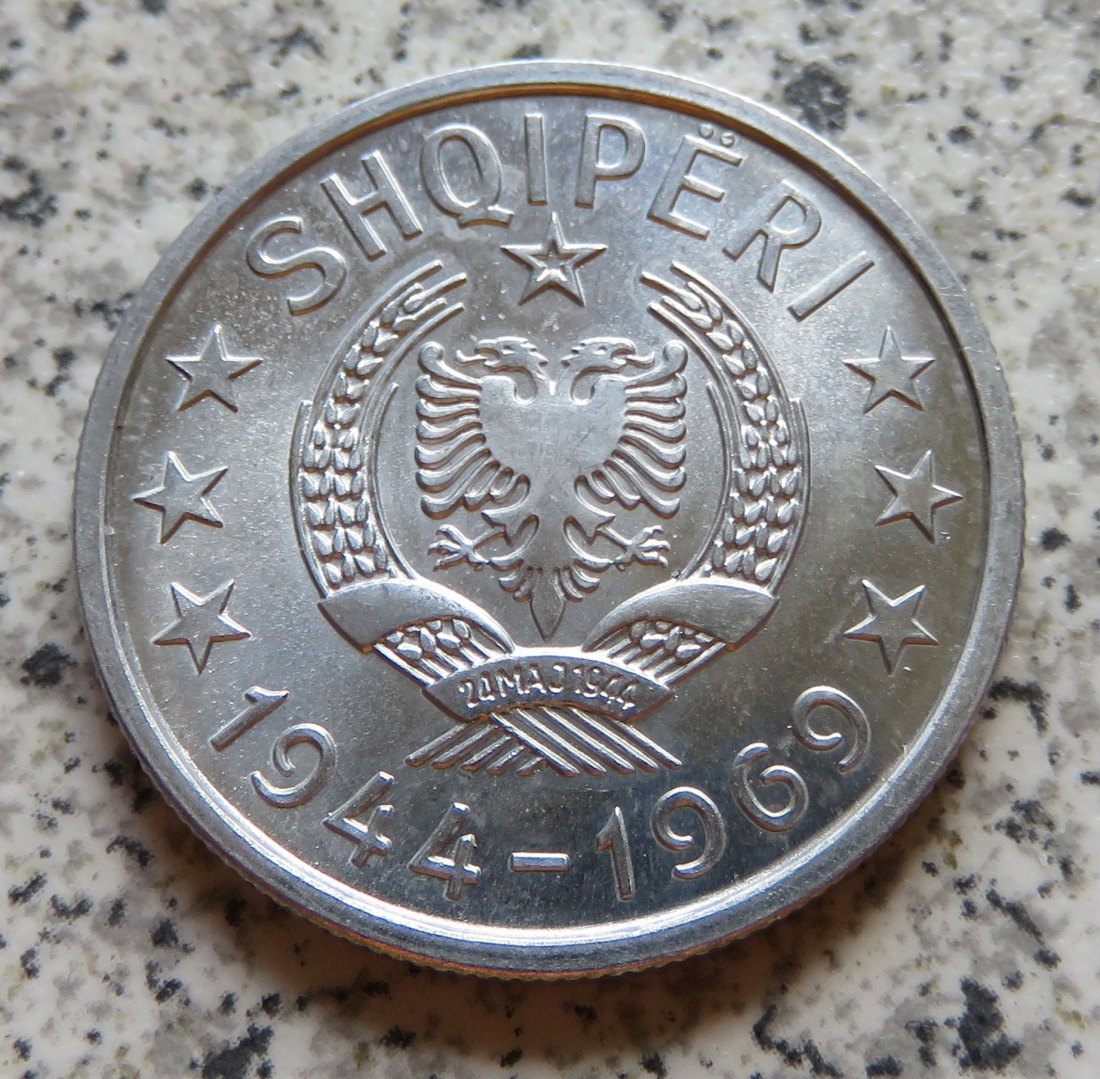  Albanien 1 Lek 1969   