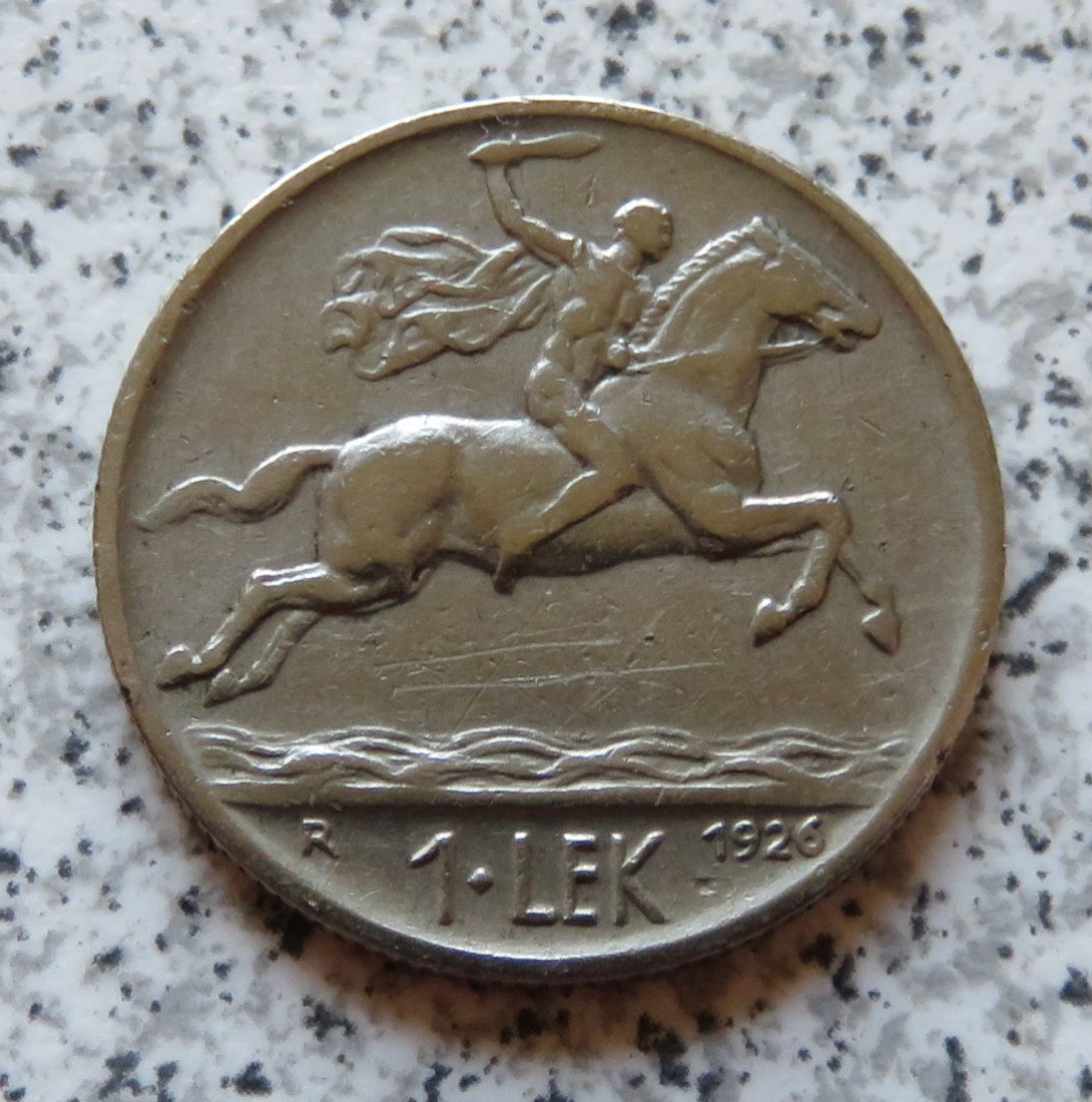  Albanien 1 Lek 1926   