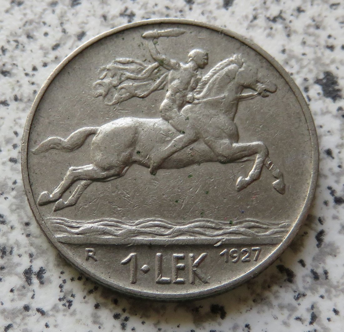  Albanien 1 Lek 1927   