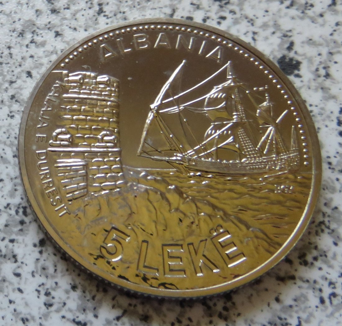  Albanien 5 Leke 1987   