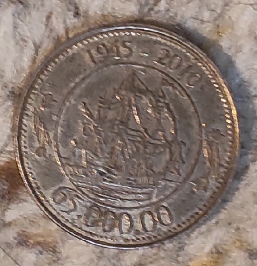  z092: Niederländischer Token zum 65-jährigen Jubiläum von Bakker   