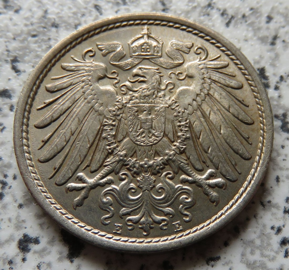  Kaiserreich 10 Pfennig 1911 E   
