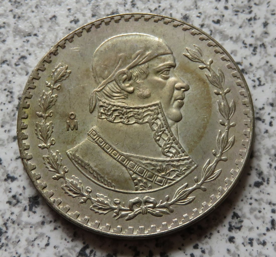  Mexiko 1 Peso 1957   