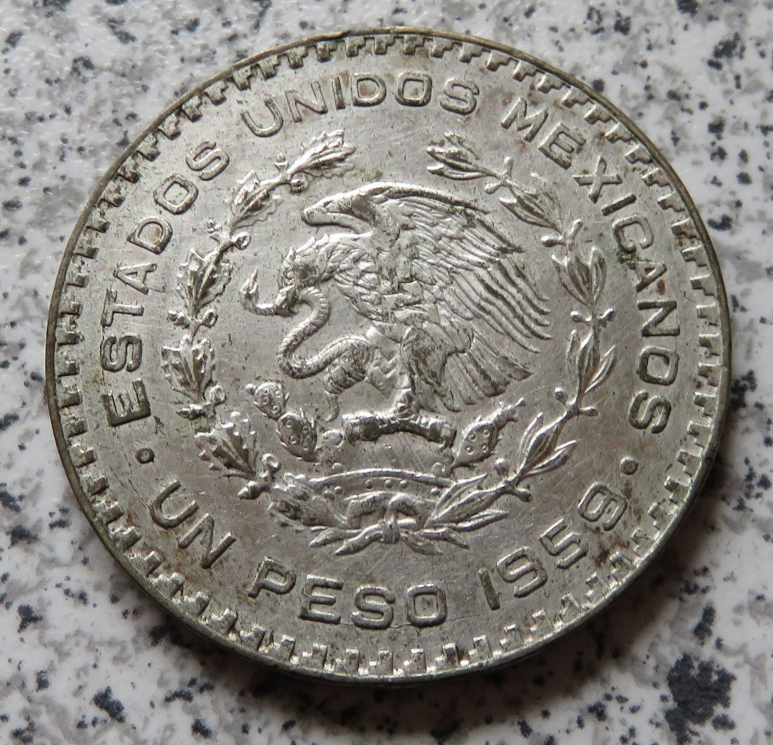  Mexiko 1 Peso 1959   